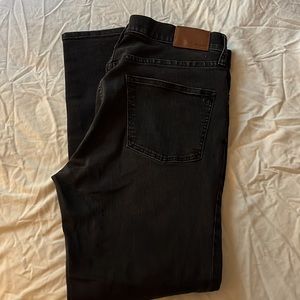 Madewell -9" Highriser skinny skinny - washed black-